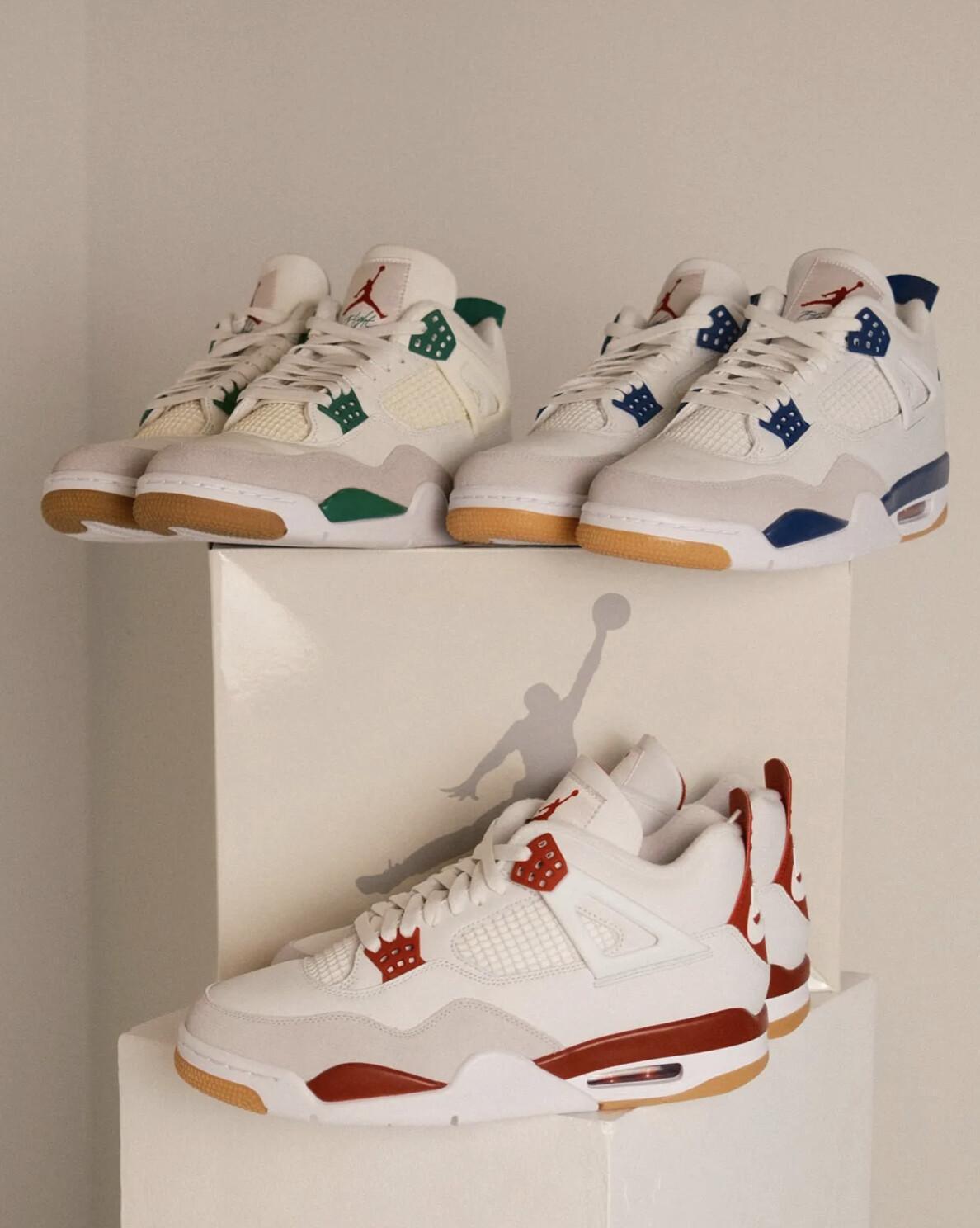 L'un des plus grands collectionneurs de baskets au monde présente un ensemble complet de Nike SB Air Jordan 4