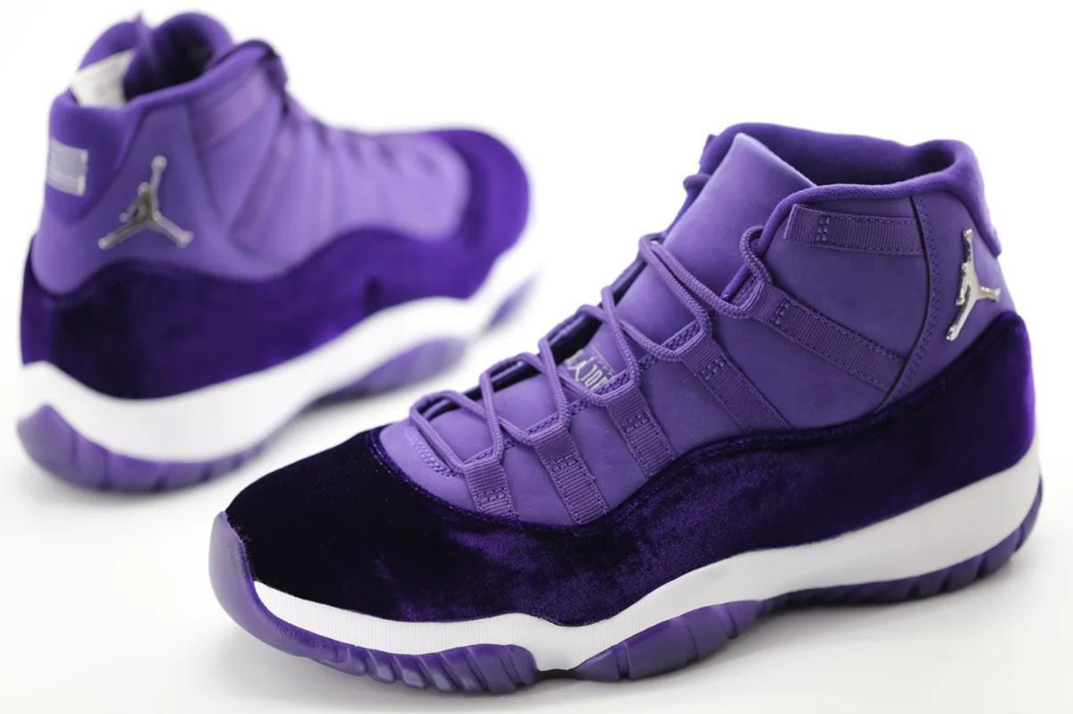 L'Air Jordan 11 « Purple Rain » incroyablement rare, fabriquée pour Prince, est mise en vente pour 100 000 $.