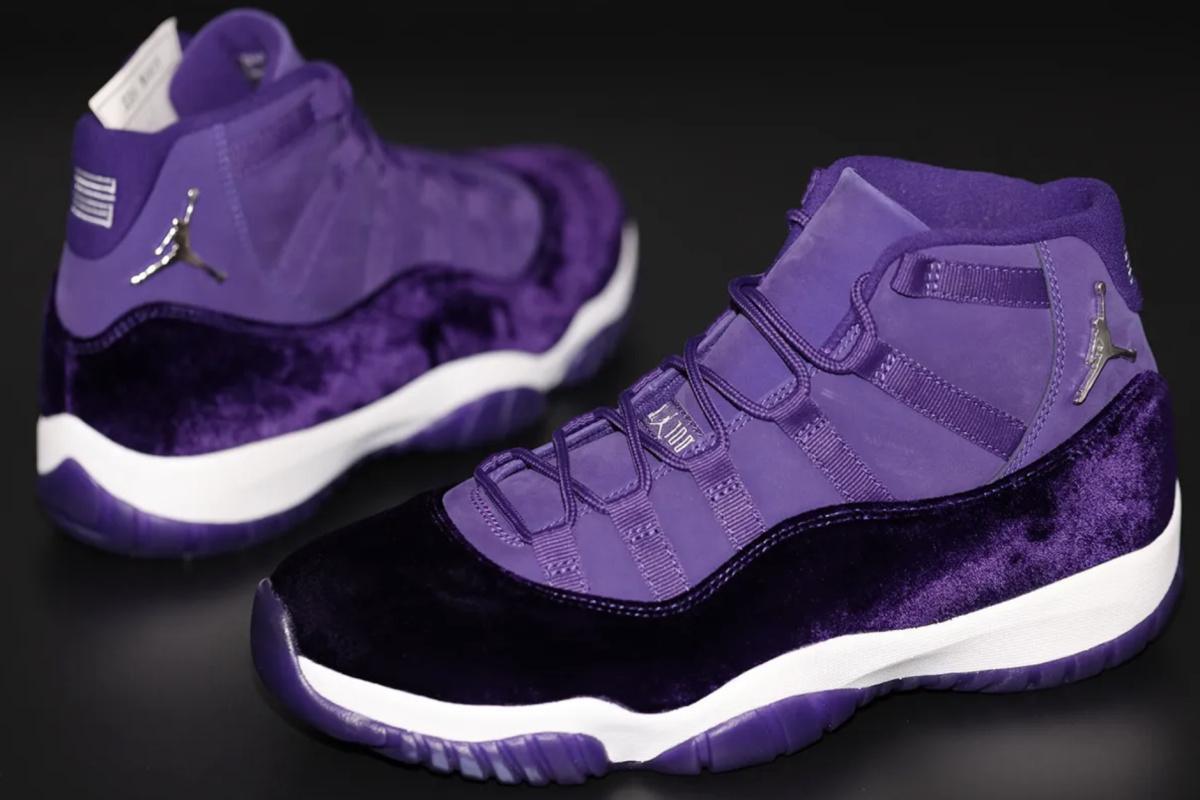 L'Air Jordan 11 « Purple Rain » incroyablement rare, fabriquée pour Prince, est mise en vente pour 100 000 $.