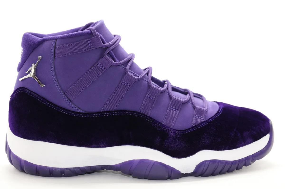 L'Air Jordan 11 « Purple Rain » incroyablement rare, fabriquée pour Prince, est mise en vente pour 100 000 $.