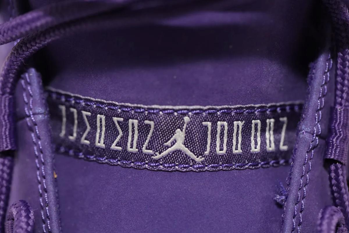 L'Air Jordan 11 « Purple Rain » incroyablement rare, fabriquée pour Prince, est mise en vente pour 100 000 $.