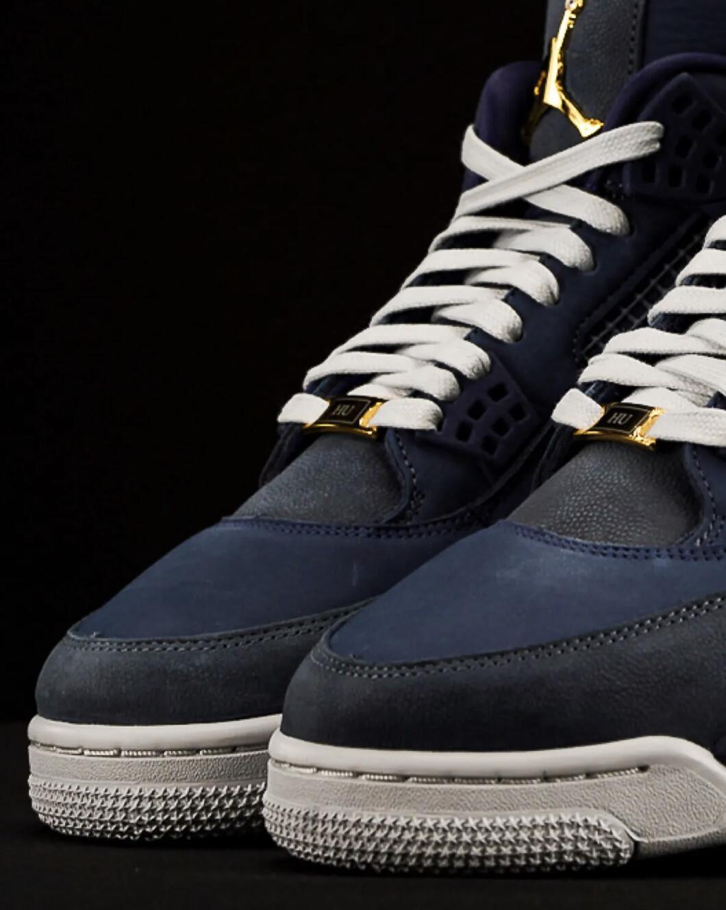 Un regard plus attentif sur l'Air Jordan 4 « Howard University » PE Un regard plus attentif sur l'Air Jordan 4 « Howard University » PE