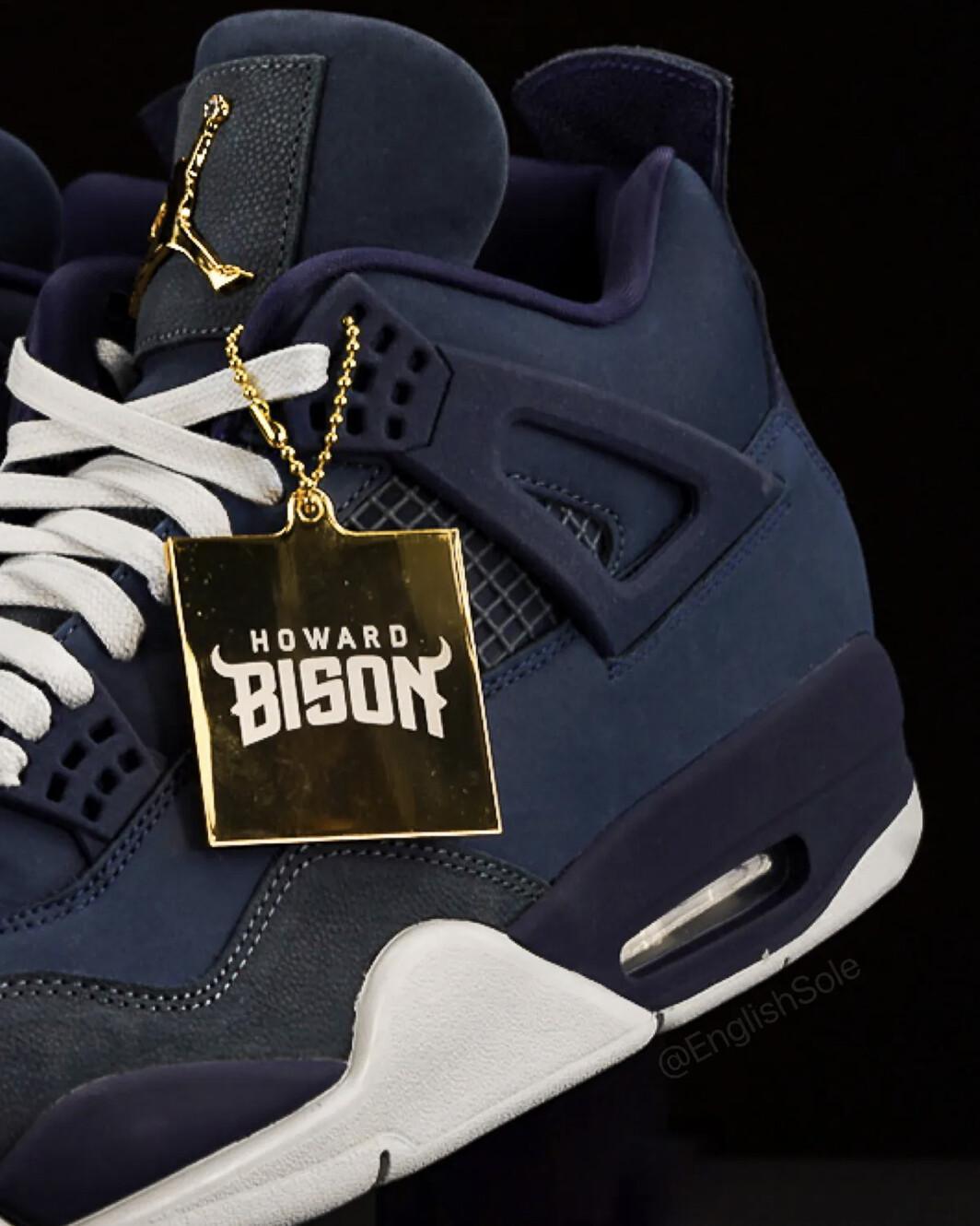 Un regard plus attentif sur l'Air Jordan 4 « Howard University » PE Un regard plus attentif sur l'Air Jordan 4 « Howard University » PE