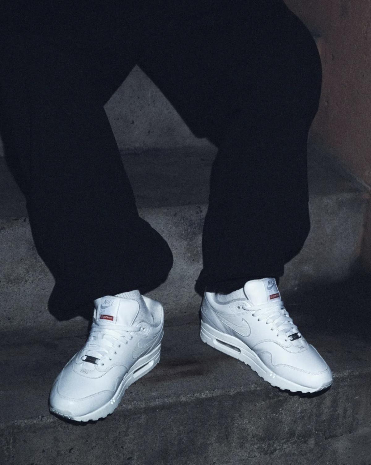 Supreme x Nike Air Max 1 : sortie confirmée le 20 mars Supreme x Nike Air Max 1 : sortie confirmée le 20 mars