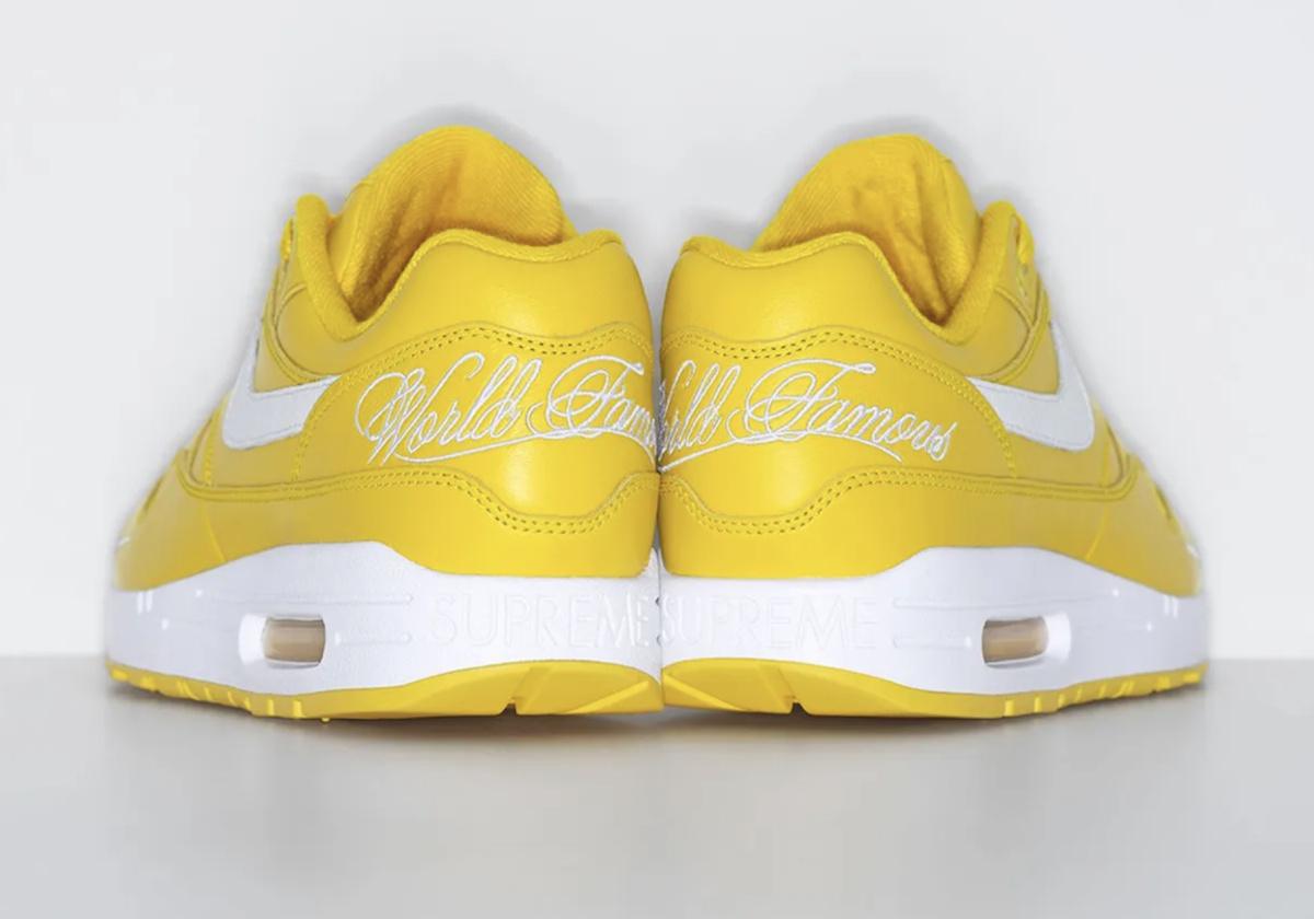 Supreme x Nike Air Max 1 : sortie confirmée le 20 mars Supreme x Nike Air Max 1 : sortie confirmée le 20 mars