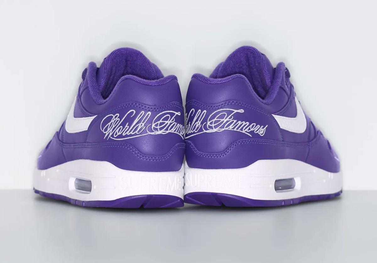 Supreme x Nike Air Max 1 : sortie confirmée le 20 mars Supreme x Nike Air Max 1 : sortie confirmée le 20 mars