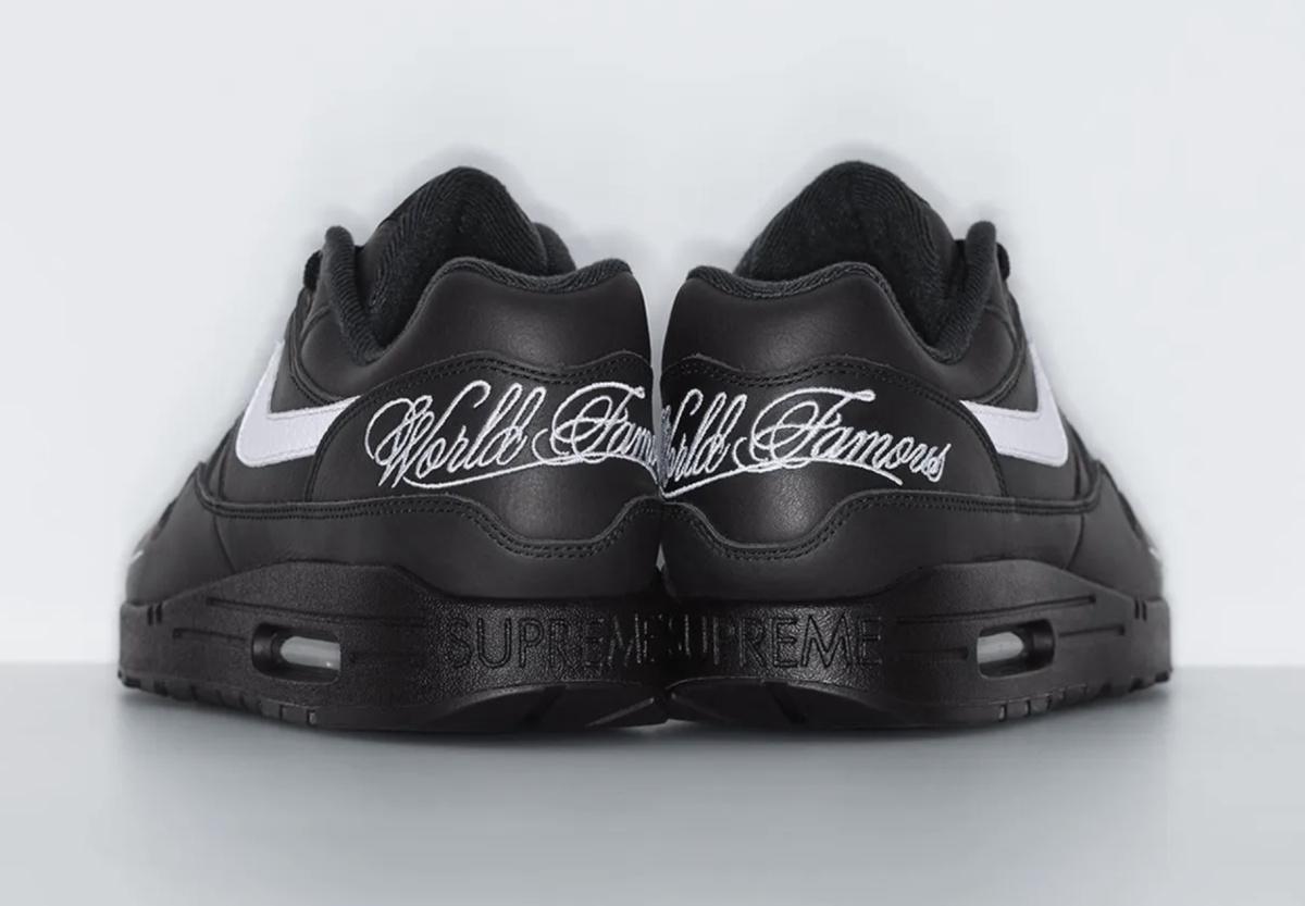 Supreme x Nike Air Max 1 : sortie confirmée le 20 mars Supreme x Nike Air Max 1 : sortie confirmée le 20 mars