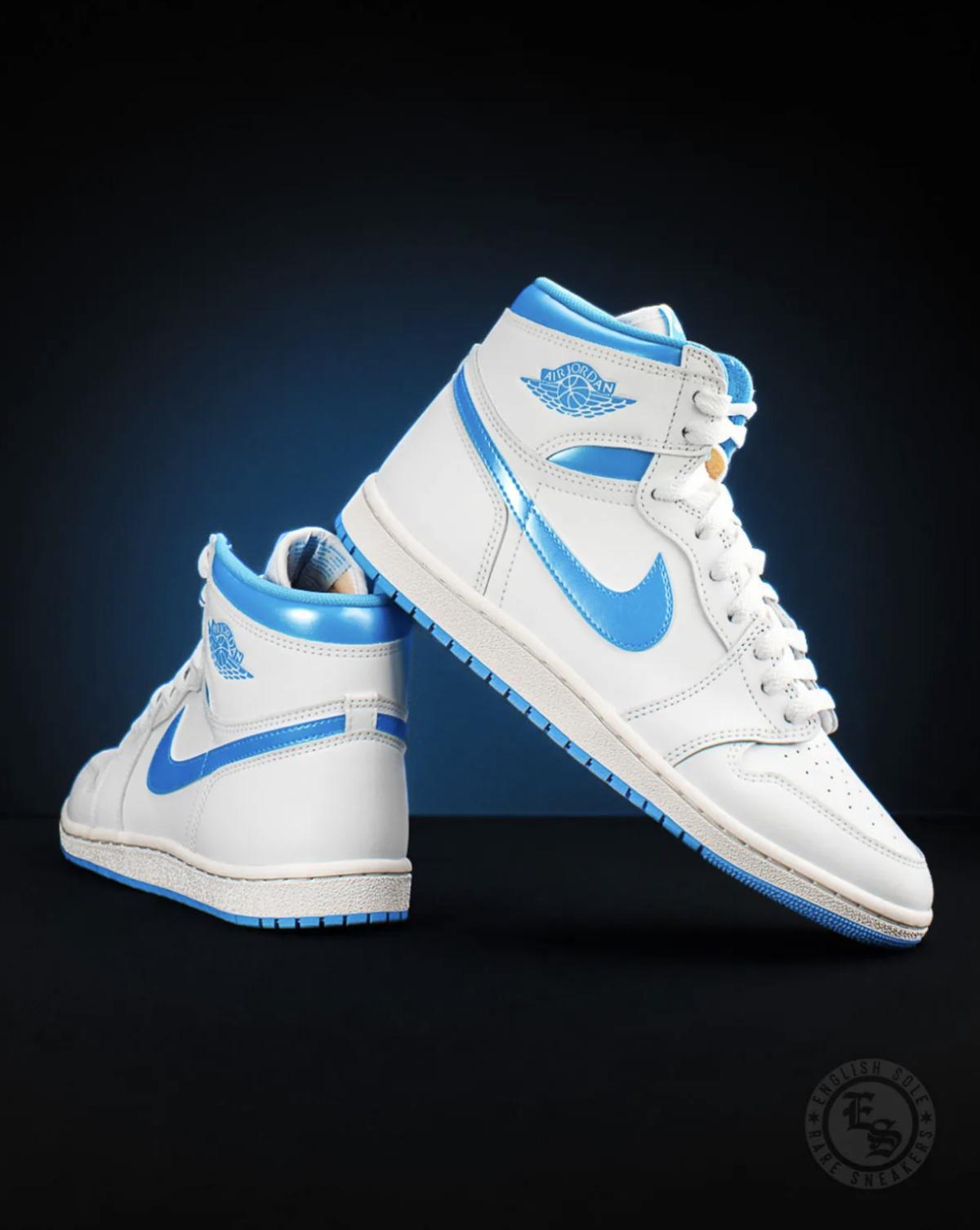 Gros plan sur l'Air Jordan 1 High '85 « UNC » PE, un modèle très rare Gros plan sur l'Air Jordan 1 High '85 « UNC » PE, un modèle très rare