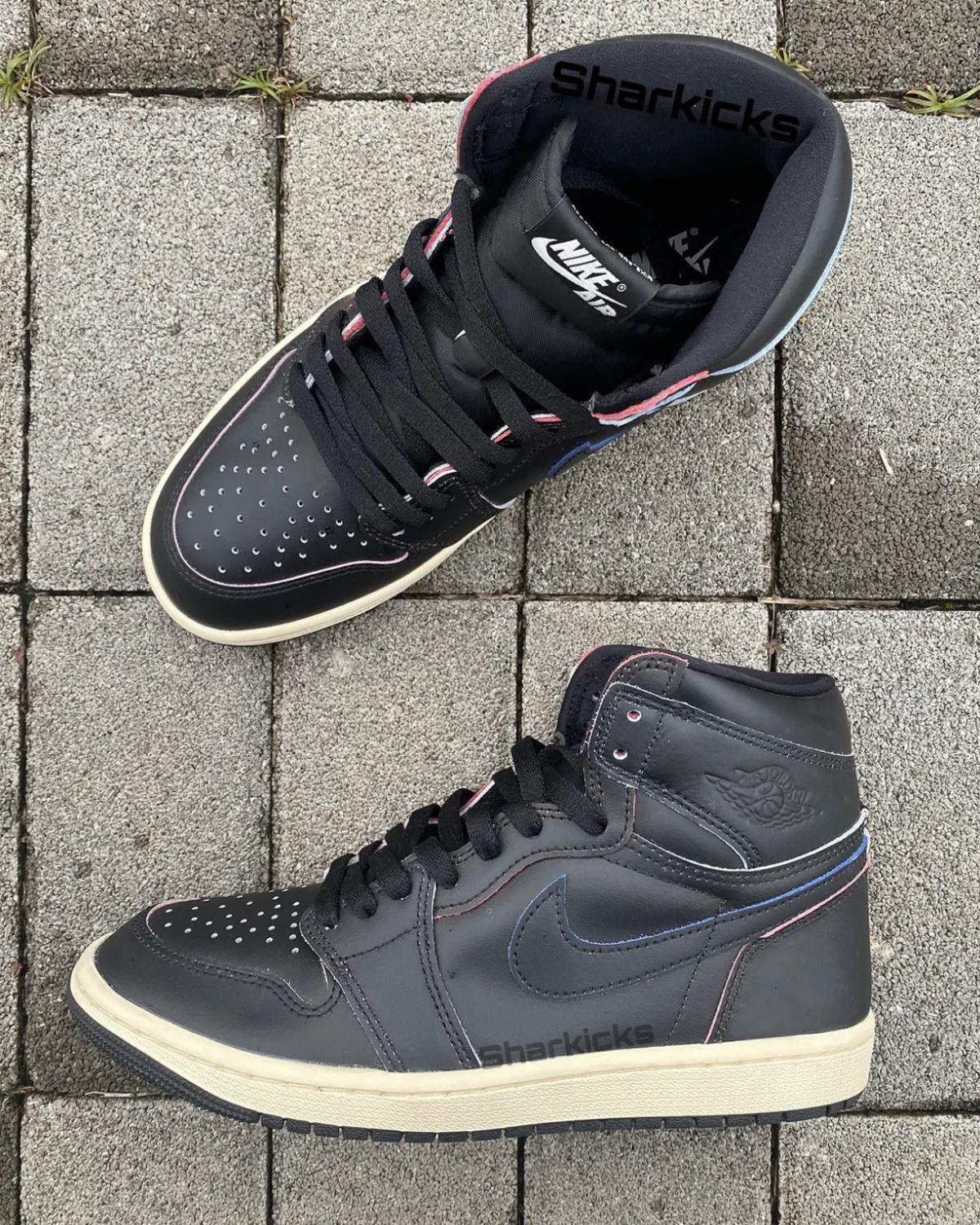 Gros plan sur l'Air Jordan 1 Retro High OG « Self Expression » Gros plan sur l'Air Jordan 1 Retro High OG « Self Expression »
