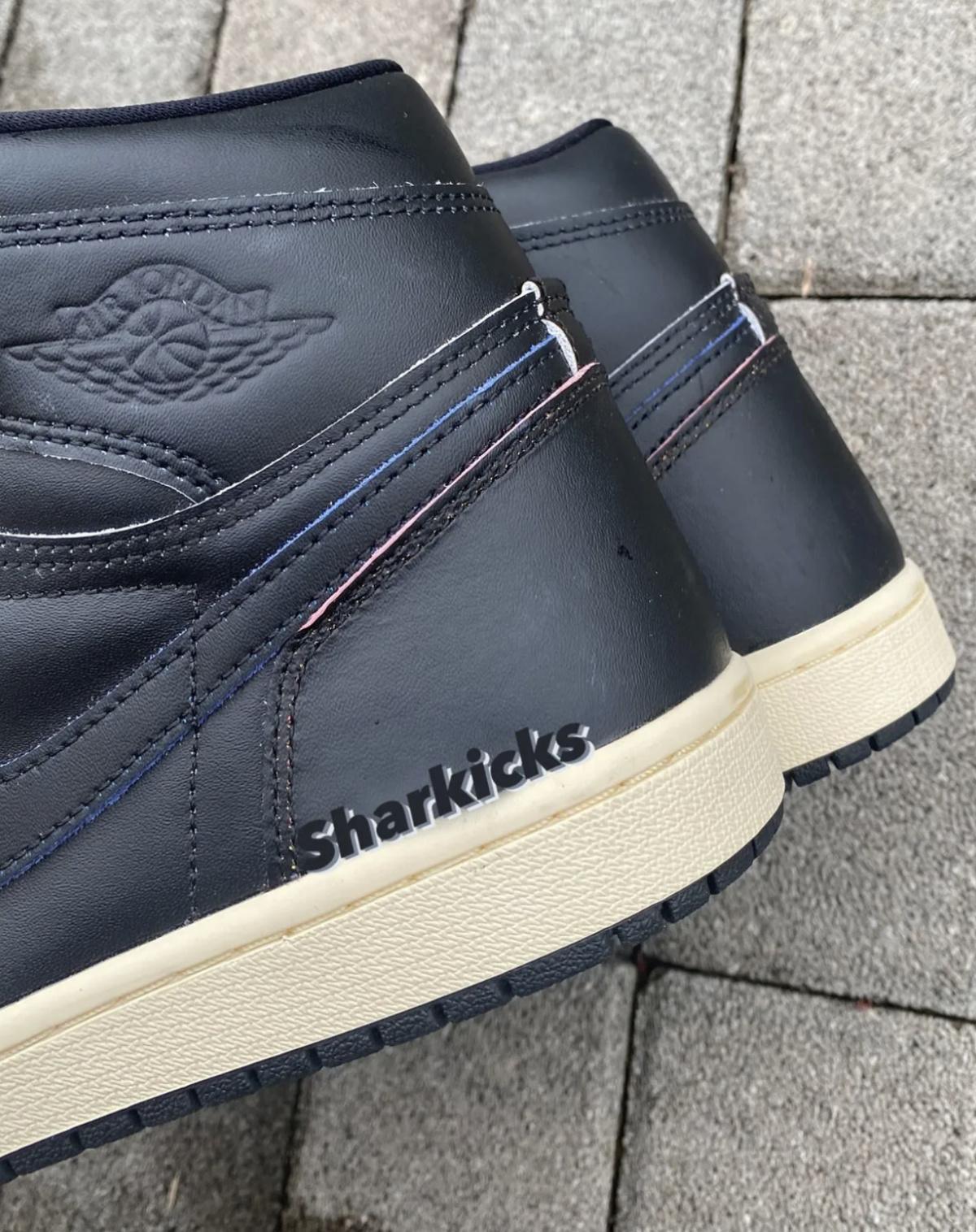 Gros plan sur l'Air Jordan 1 Retro High OG « Self Expression »