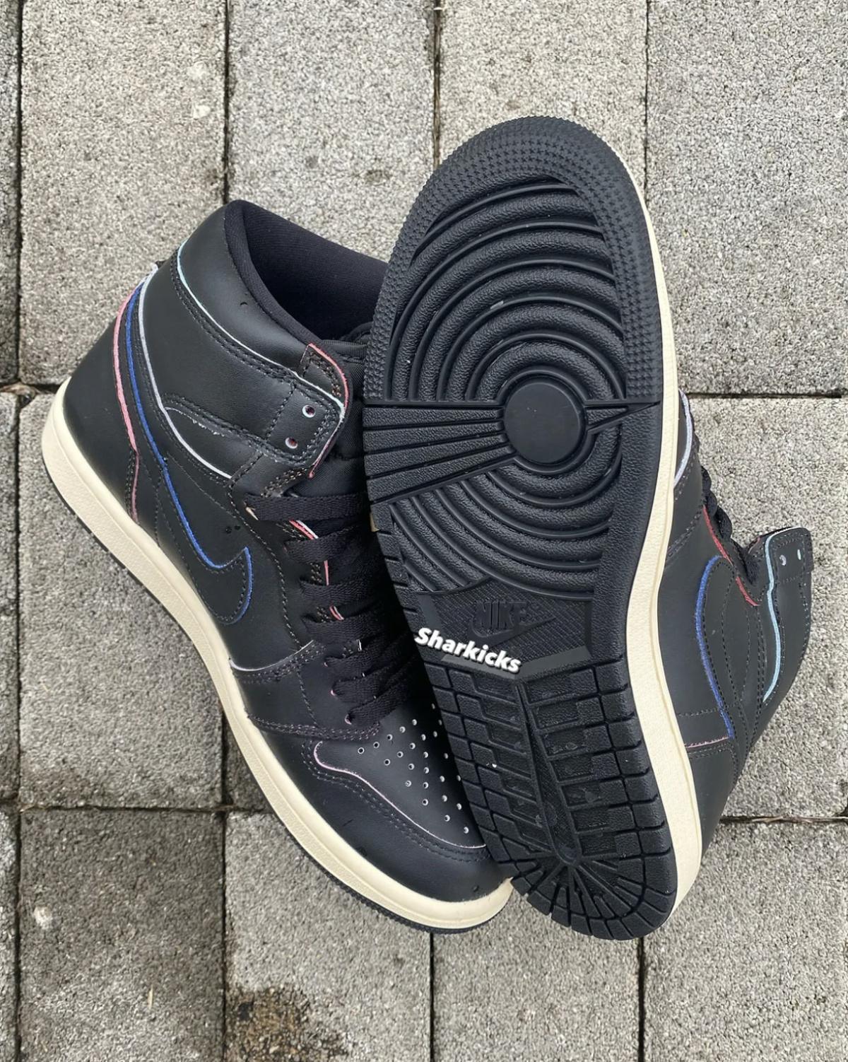 Gros plan sur l'Air Jordan 1 Retro High OG « Self Expression » Gros plan sur l'Air Jordan 1 Retro High OG « Self Expression »