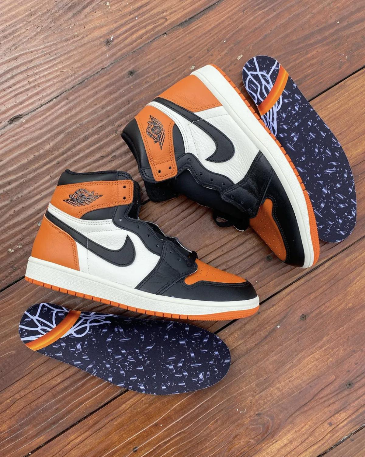 Regard détaillé sur l'Air Jordan 1 « Shattered Backboard » 2025 Regard détaillé sur l'Air Jordan 1 « Shattered Backboard » 2025