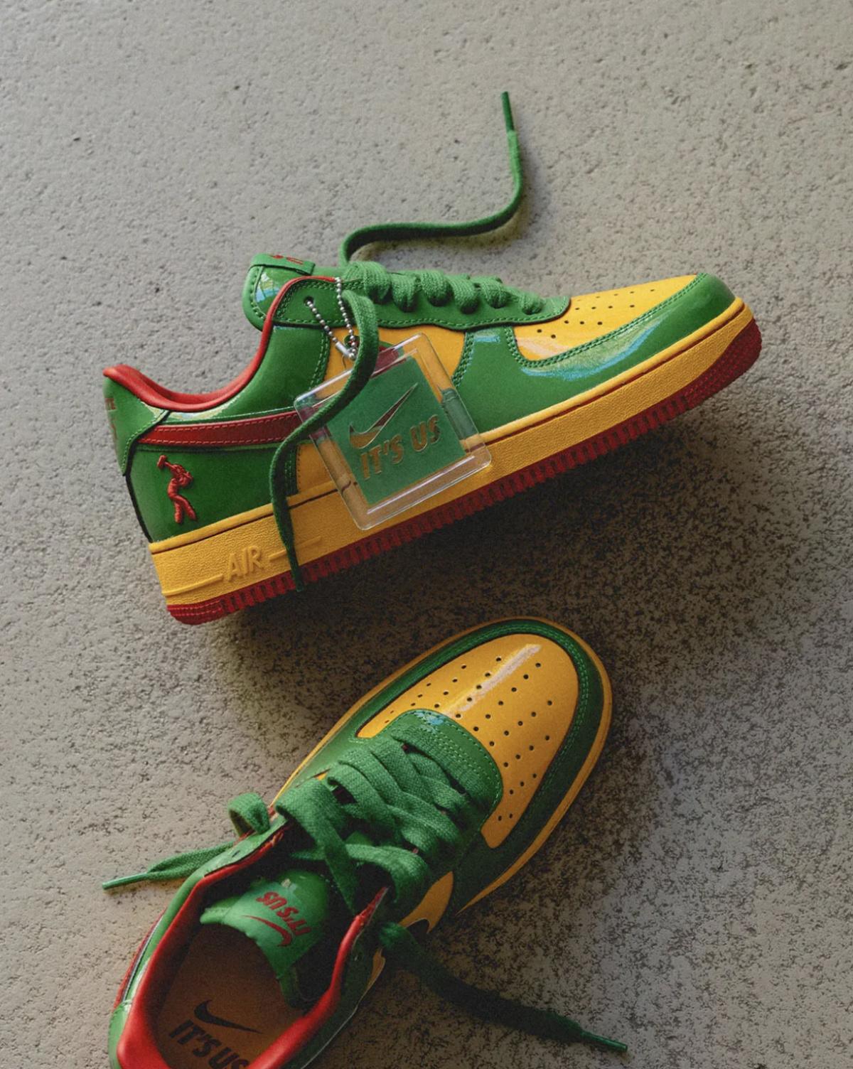 Deux versions de la Nike Air Force 1 « Lucky Green » de Lil Yachty sont attendues