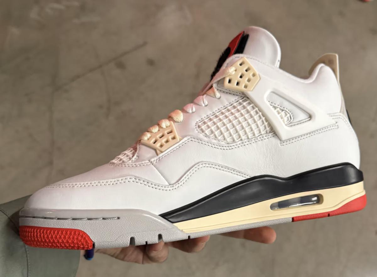 Découvrez ce sample Air Jordan 4 « Rare Air ».