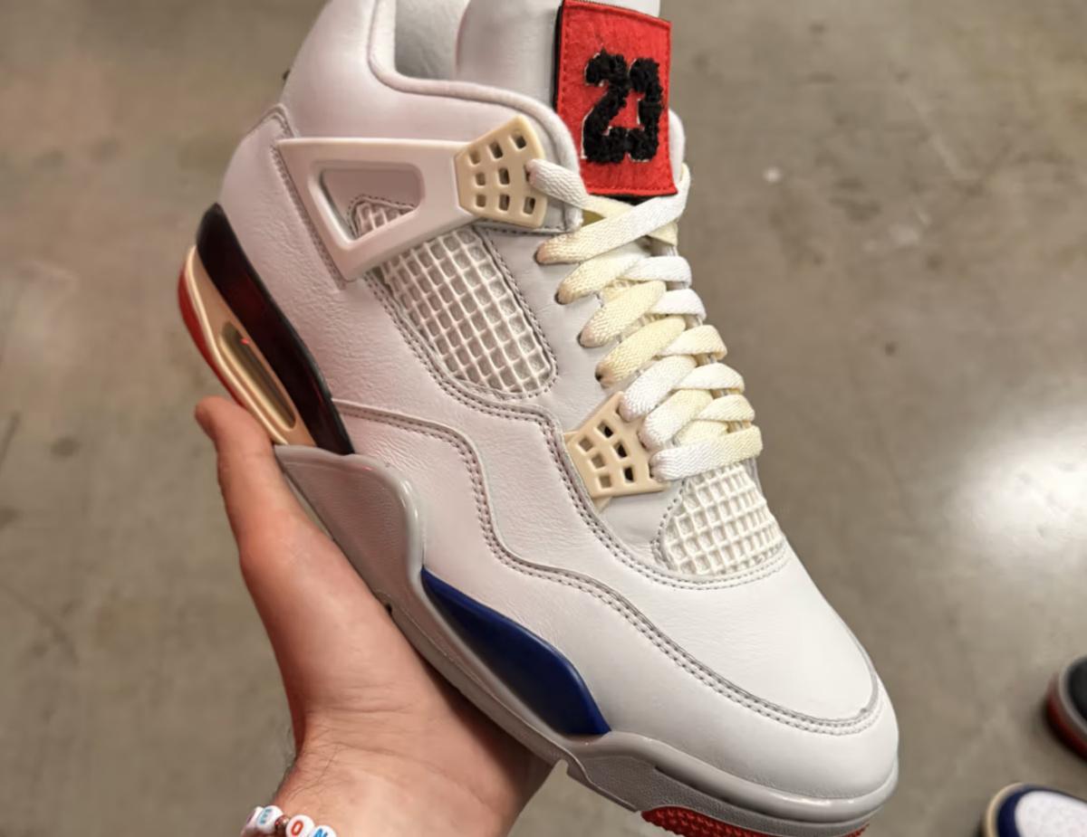 Découvrez ce sample Air Jordan 4 « Rare Air ».