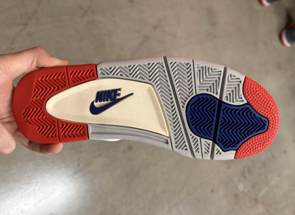 Découvrez ce sample Air Jordan 4 « Rare Air ».