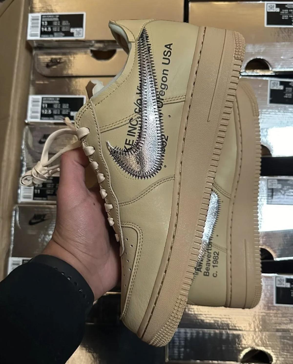 Off-White x Nike Air Force 1 Low « Sesame » sortie à l'automne 2025 Off-White x Nike Air Force 1 Low « Sesame » sortie à l'automne 2025