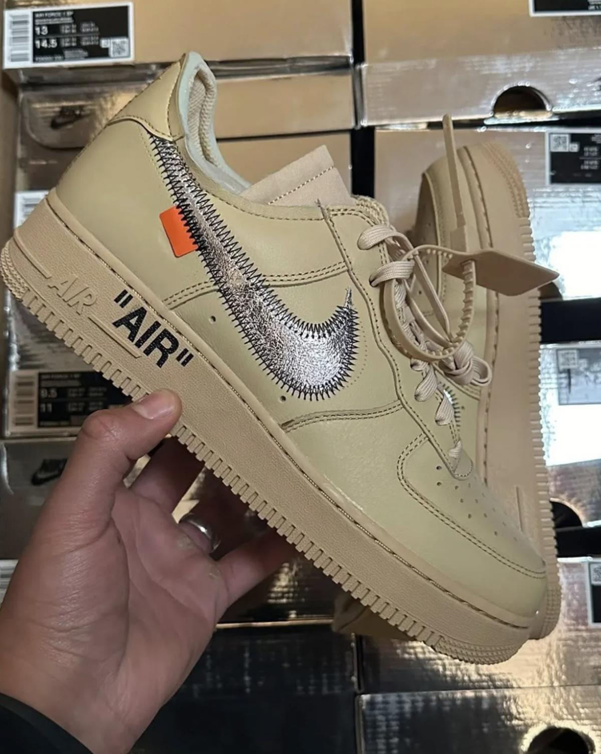 Off-White x Nike Air Force 1 Low « Sesame » sortie à l'automne 2025
