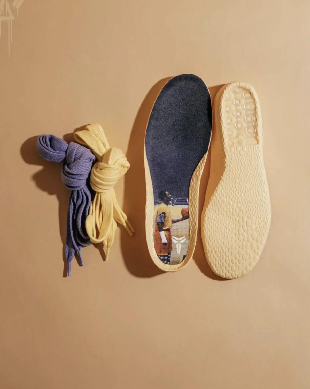Ce Kobe x Nike Air Force 1 Low s'inspire de la photo du lancer franc en pyjama