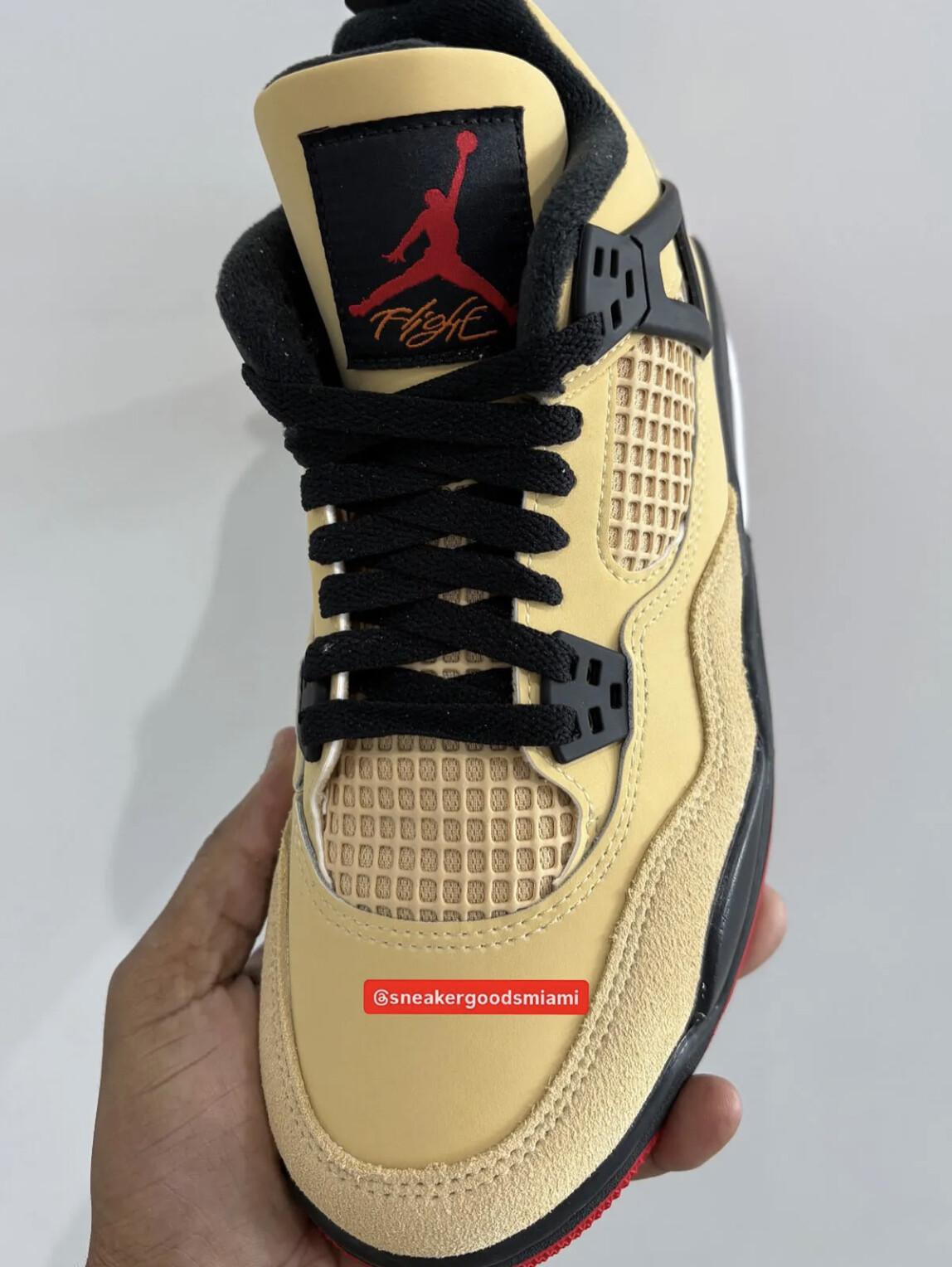 Premier regard sur l'Air Jordan 4 « Pizza »