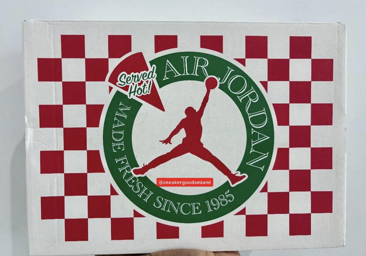 Premier regard sur l'Air Jordan 4 « Pizza »