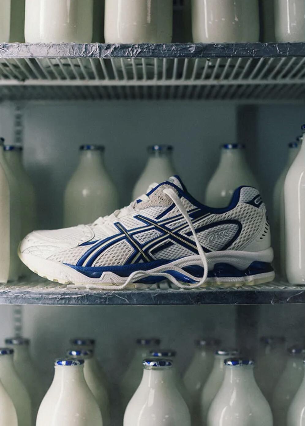 END. Une ASICS GEL-Nimbus 10.1 inspirée par le lait