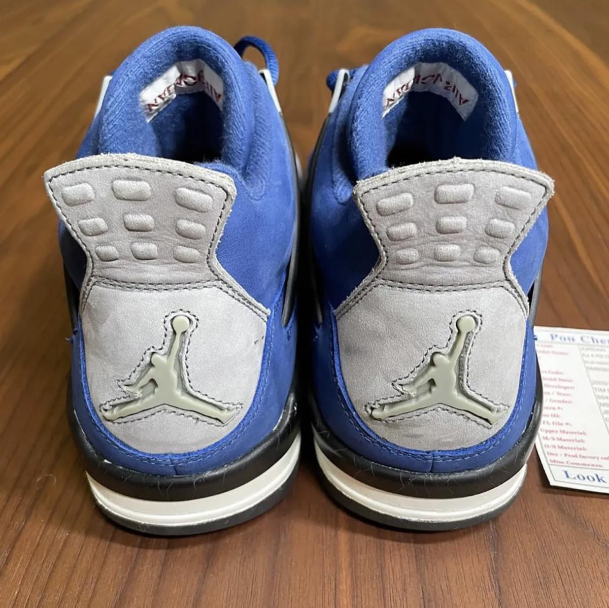Ce qui aurait pu être l’UNDEFEATED Air Jordan 4… mais Eminem est passé par là