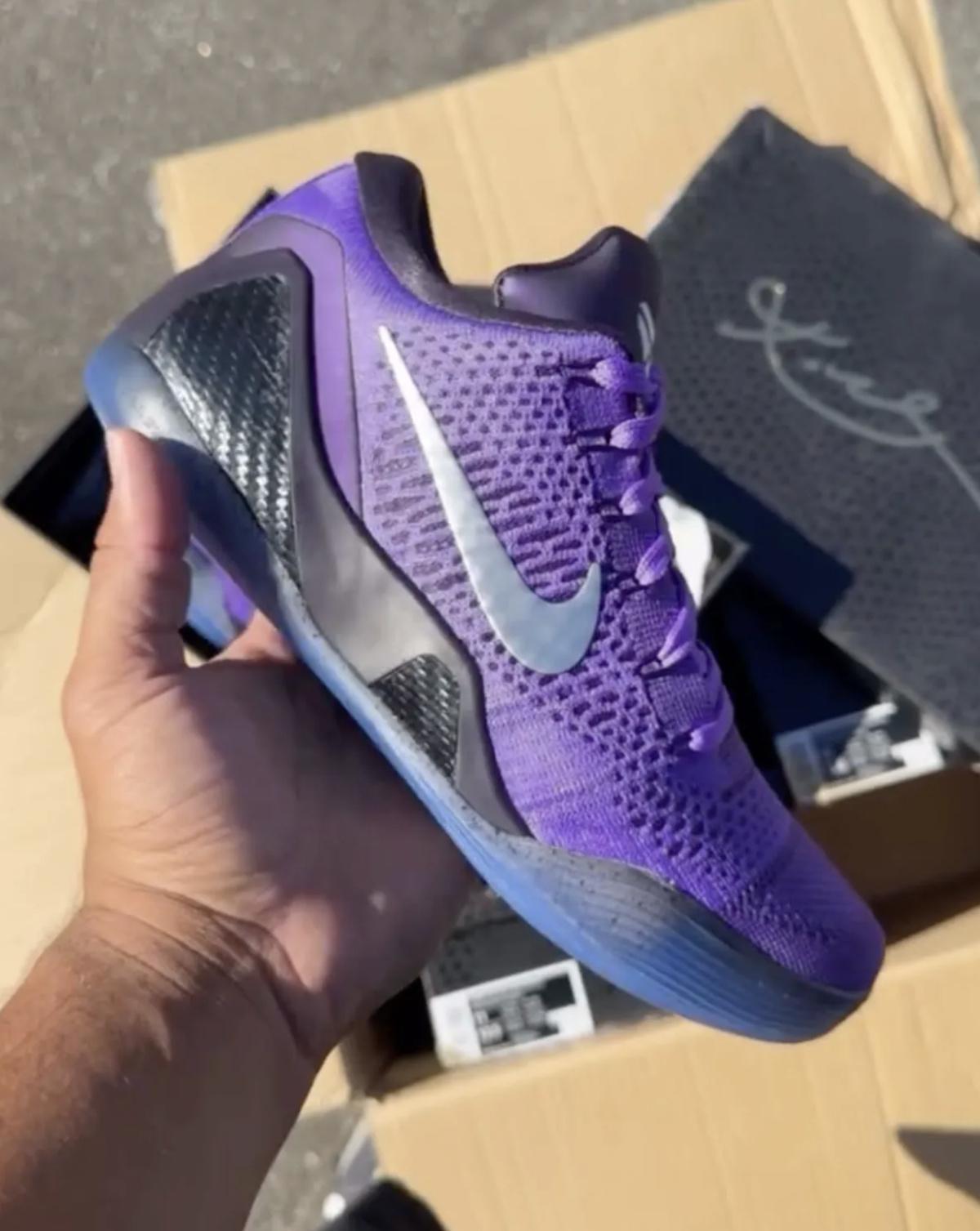 Kobe 9 Elite Low Protro “Moonwalker” : une paire entre parquet et projecteurs