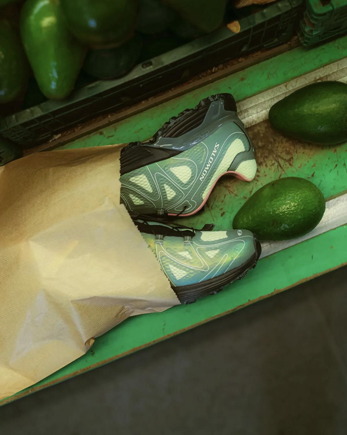 END. x Salomon XT-WHISPER “Avocado” — La fraîcheur mûre d’une collaboration d’auteur