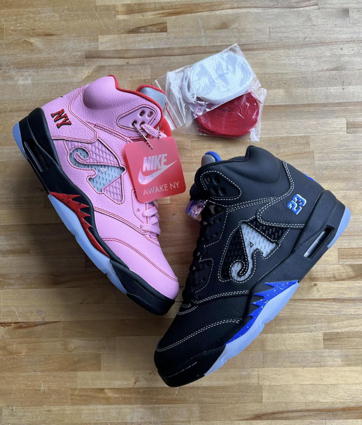 Awake NY x Air Jordan 5 — L’éclat rose d’une 5e révolution Awake NY x Air Jordan 5 — L’éclat rose d’une 5e révolution