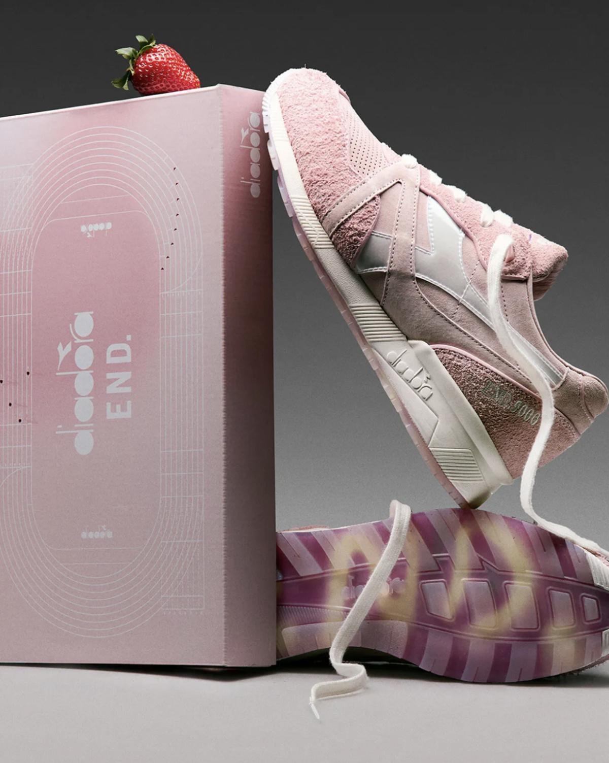 END. x Diadora N9000 — La douceur fruitée d’un été britannique