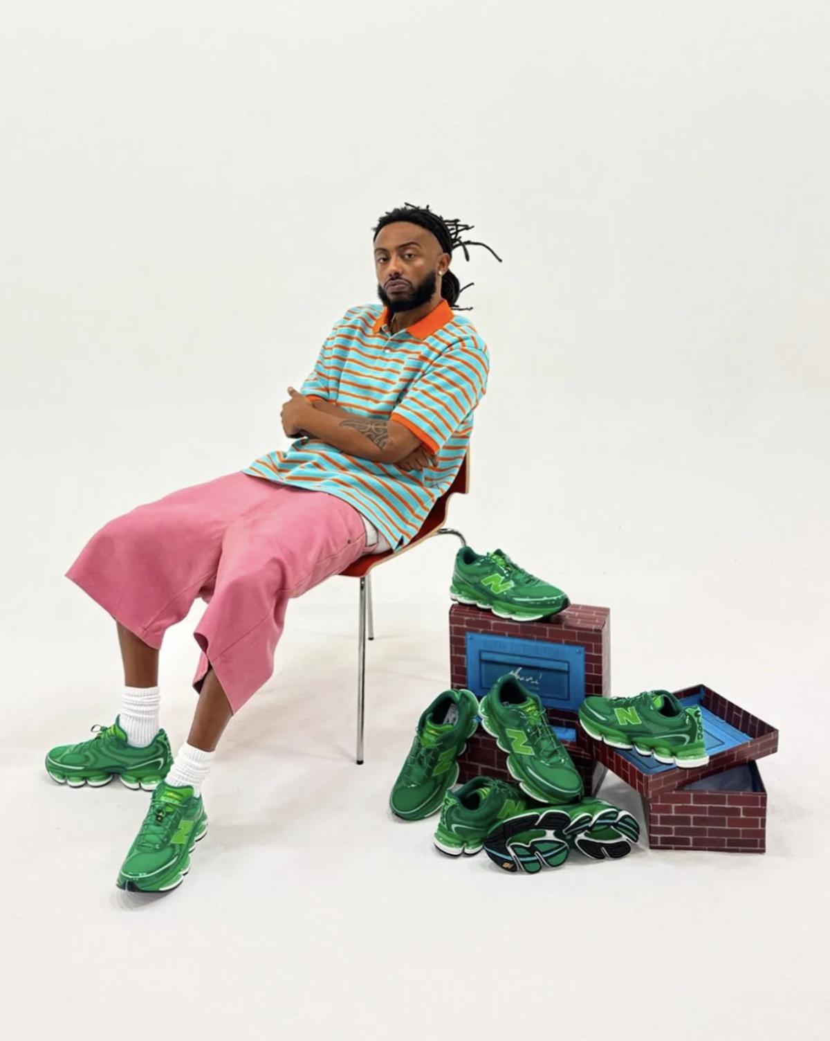 Aminé x New Balance 2000 “Biblioteca” — Quand la lecture s’illumine