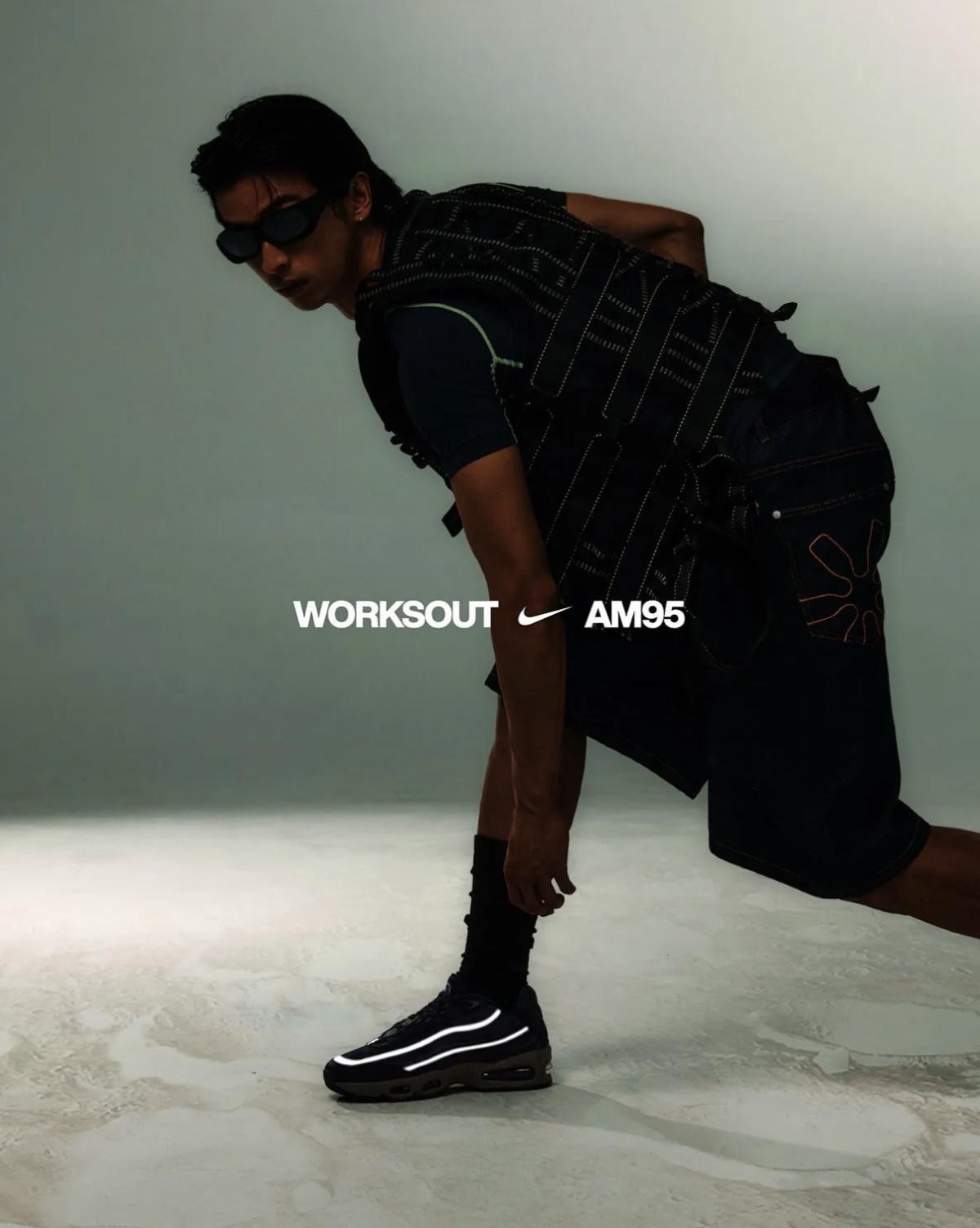 WORKSOUT x Nike Air Max 95 “Thunder Blue” — L’indigo séoulite transforme le classique WORKSOUT x Nike Air Max 95 “Thunder Blue” — L’indigo séoulite transforme le classique