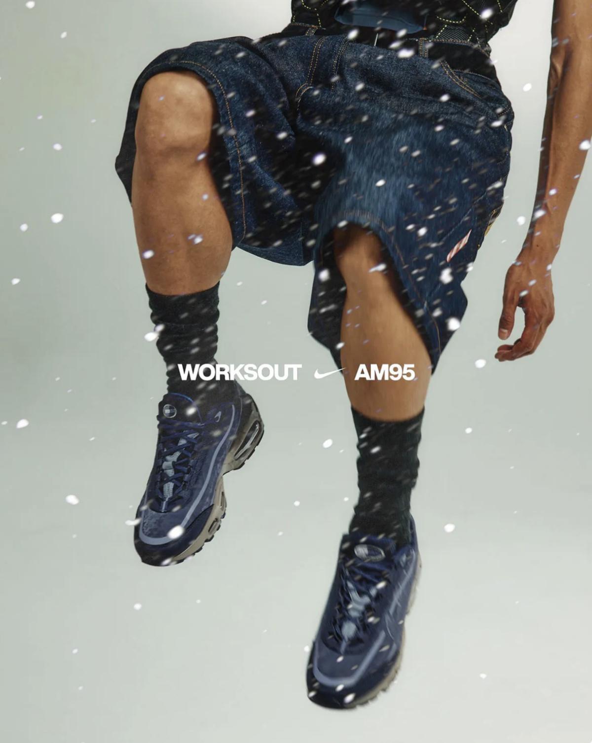 WORKSOUT x Nike Air Max 95 “Thunder Blue” — L’indigo séoulite transforme le classique