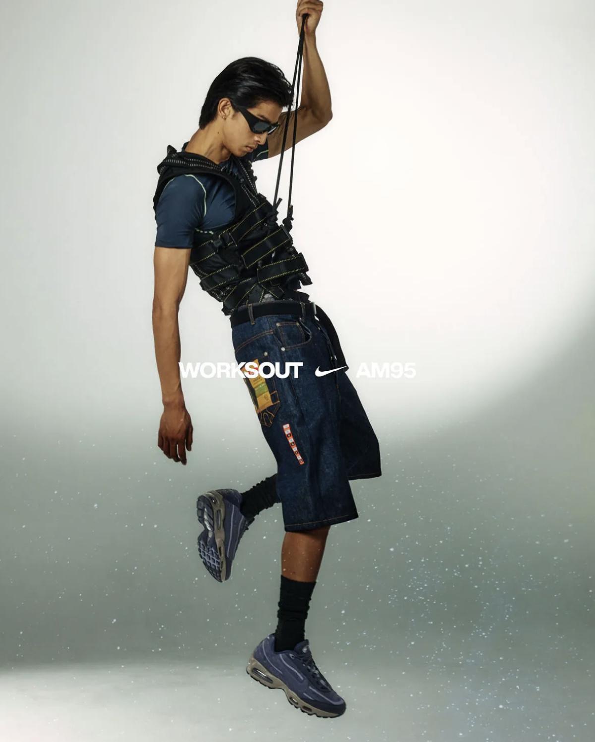 WORKSOUT x Nike Air Max 95 “Thunder Blue” — L’indigo séoulite transforme le classique