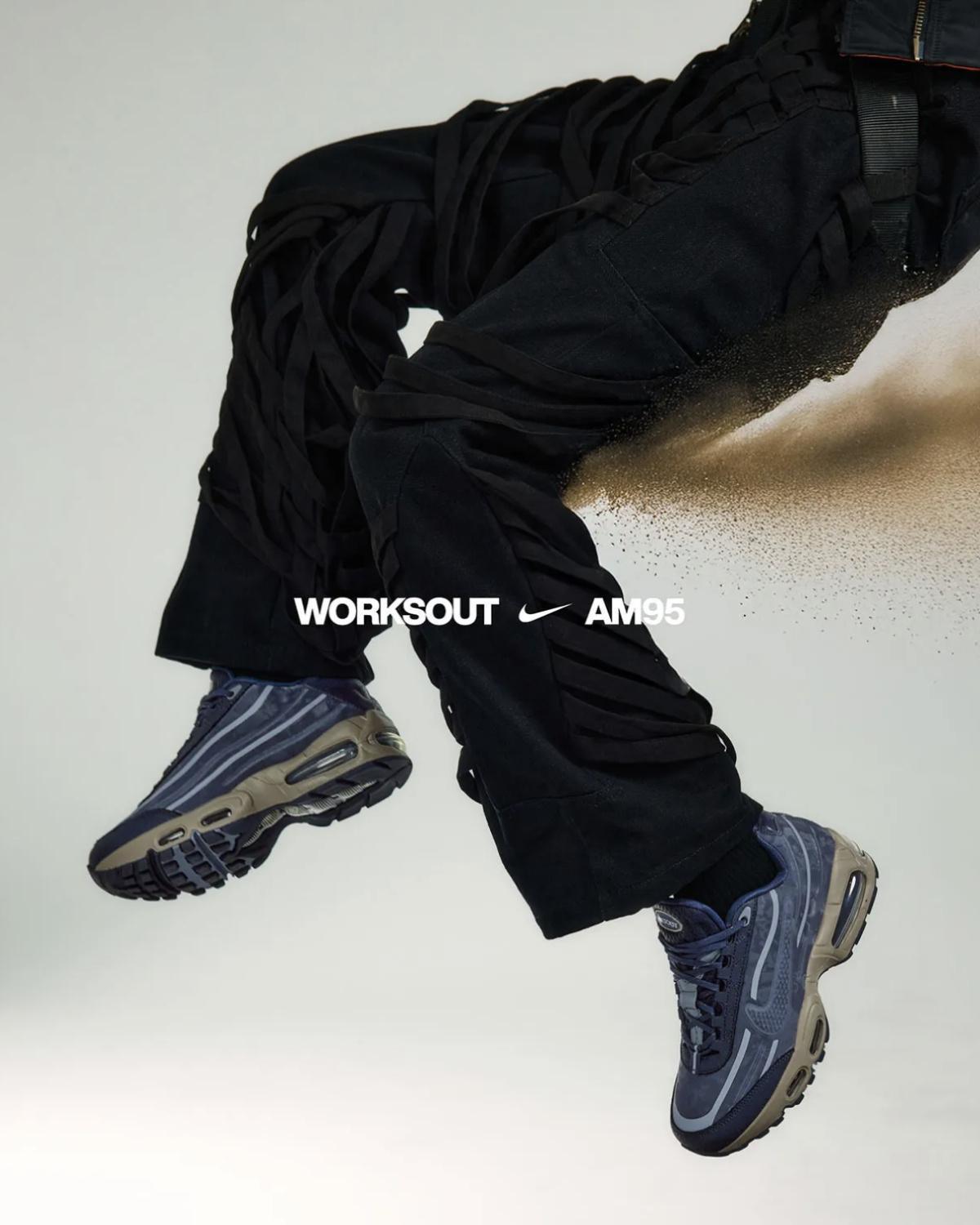 WORKSOUT x Nike Air Max 95 “Thunder Blue” — L’indigo séoulite transforme le classique