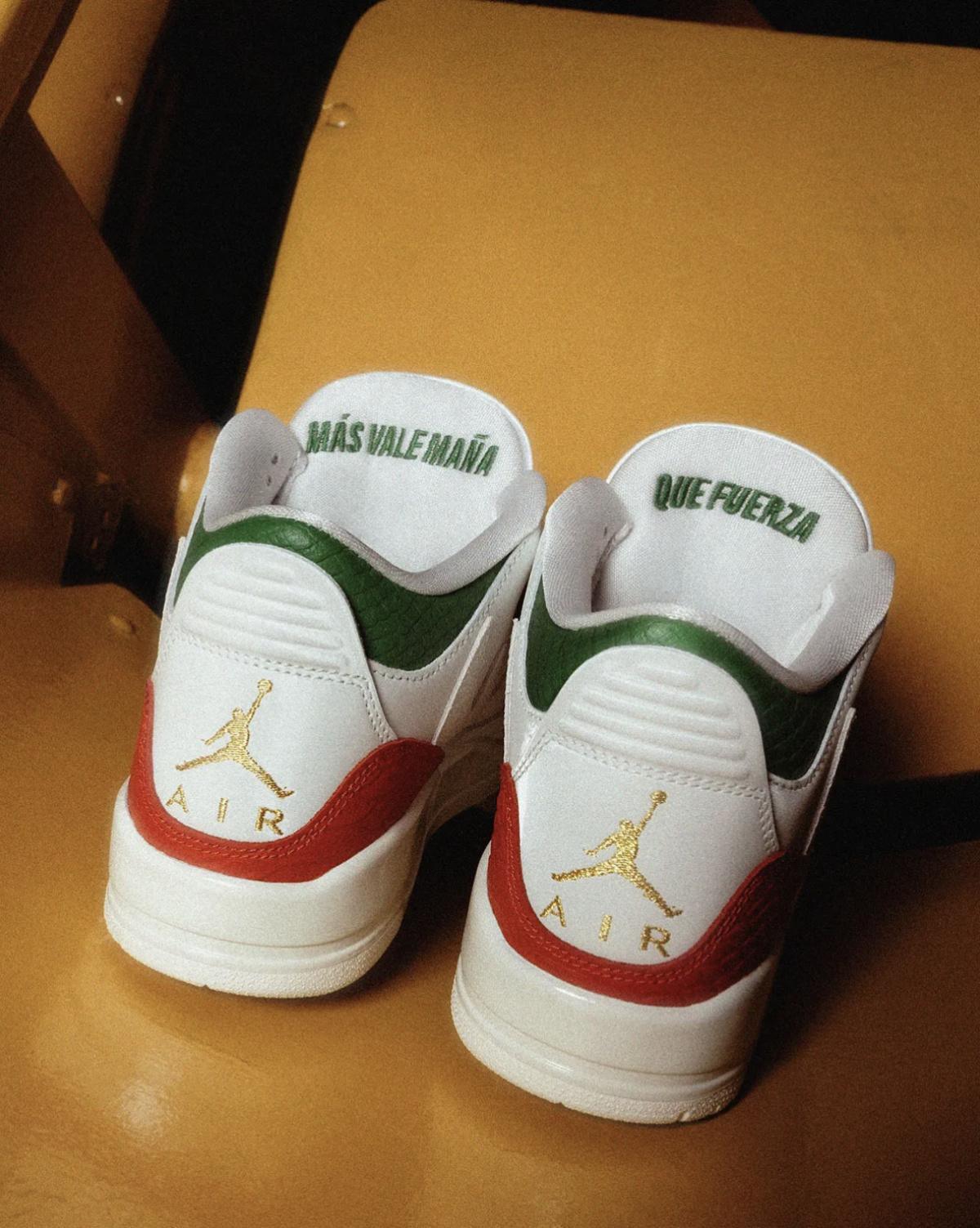 Air Jordan 3 “El Vuelo” — Quand le style prend son envol, version lucha libre