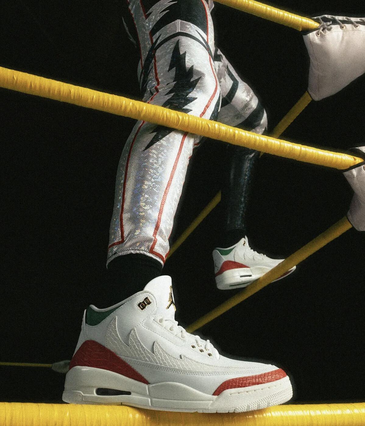 Air Jordan 3 “El Vuelo” — Quand le style prend son envol, version lucha libre Air Jordan 3 “El Vuelo” — Quand le style prend son envol, version lucha libre