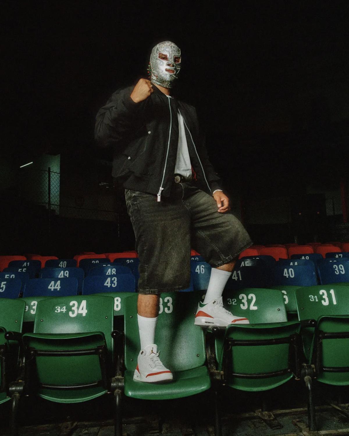 Air Jordan 3 “El Vuelo” — Quand le style prend son envol, version lucha libre