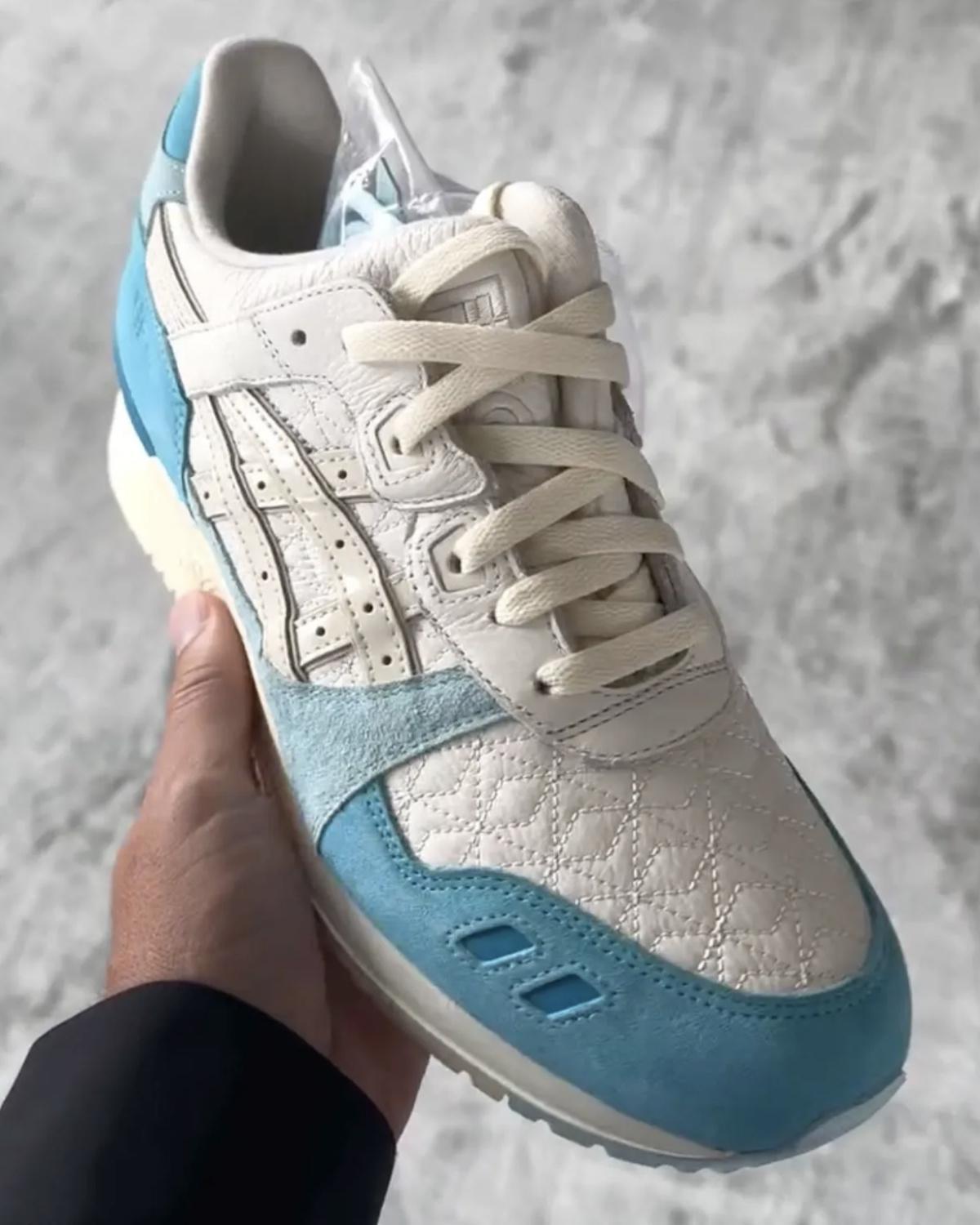 Ronnie Fieg x Kith x ASICS Gel-Lyte III — Plongée dans les nuances bleues d’un classique revisité