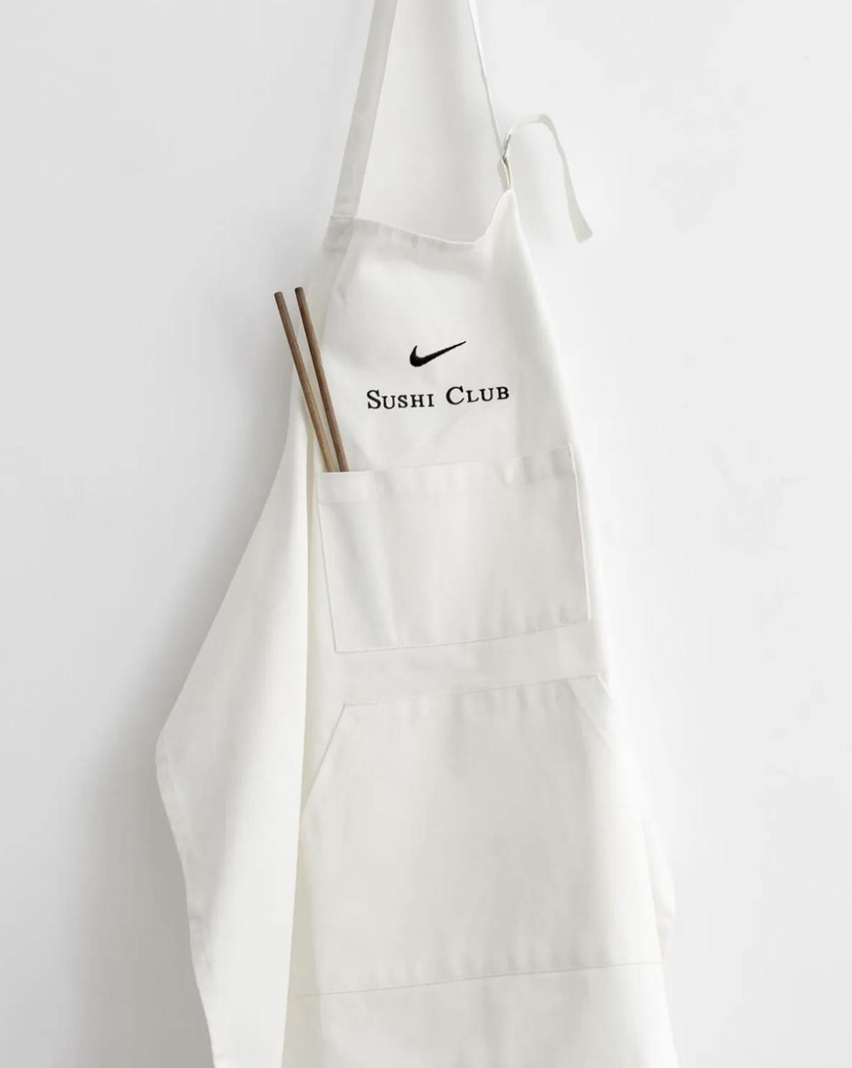 Sushi Club x Nike Air Force 1 Low “Summit White” — Culinary Minimalism Walks the Street