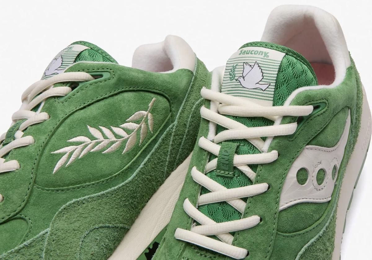 END. x Saucony ProGrid Omni 9 “Olive Branch” — L’olivier comme promesse de paix et de durée