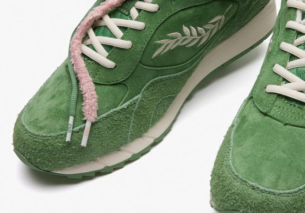 END. x Saucony ProGrid Omni 9 “Olive Branch” — L’olivier comme promesse de paix et de durée