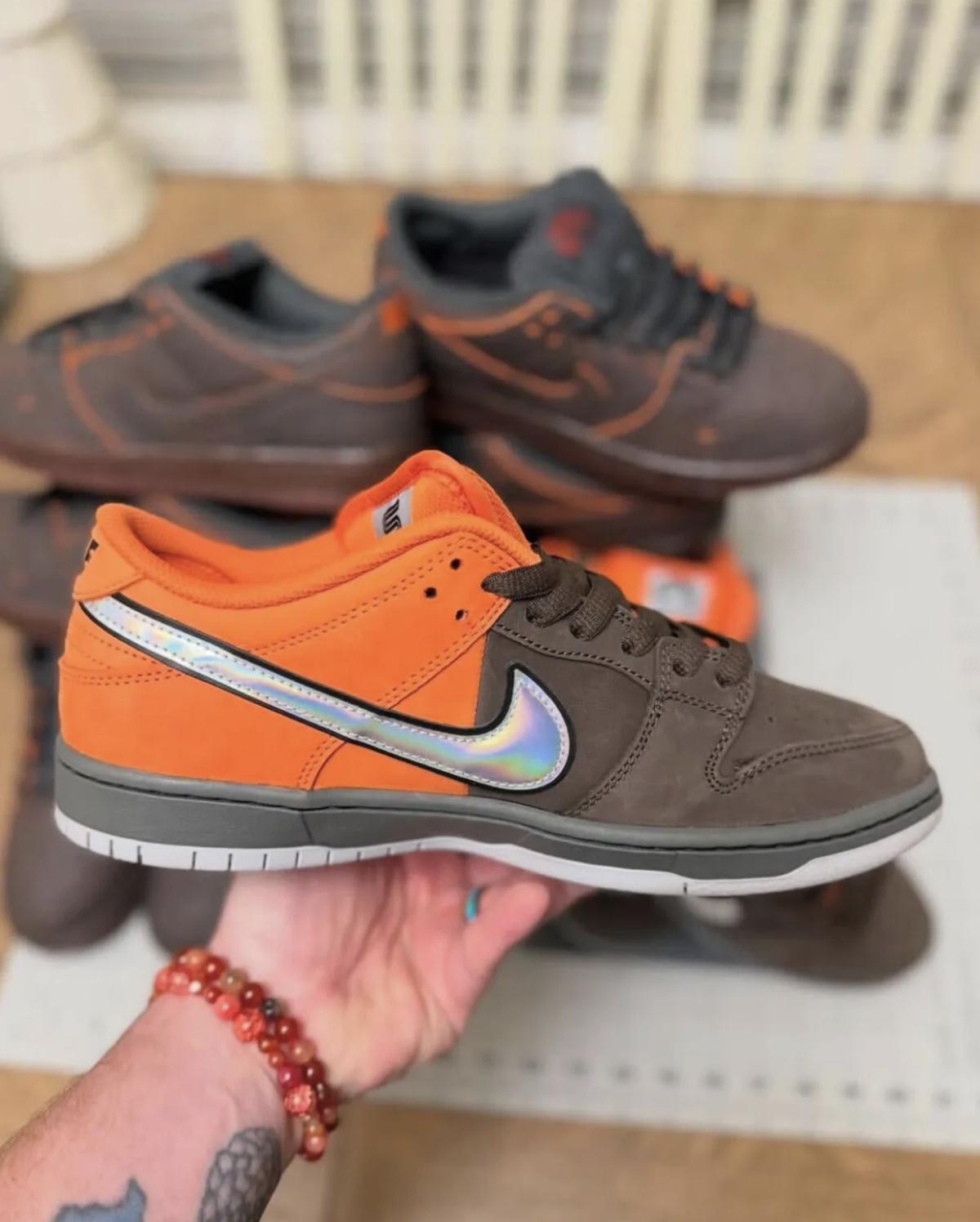 Nike SB Dunk Low “Muni Fast Pass” — Tribute in Brown & Orange