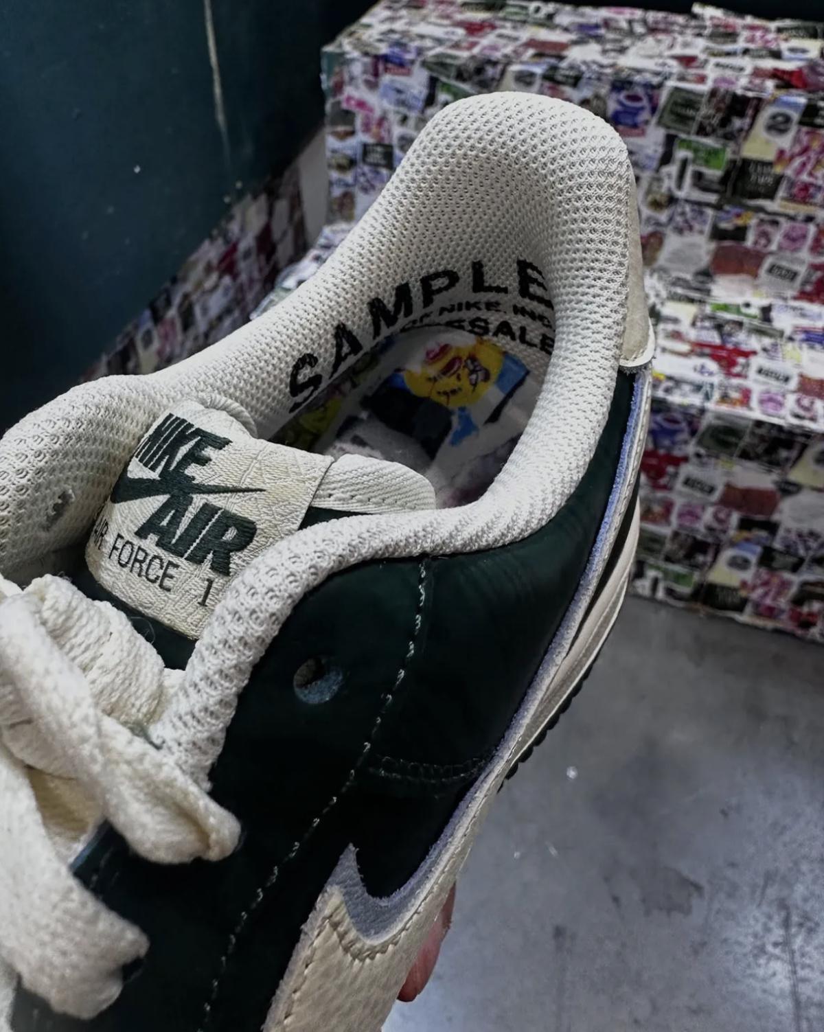  LAAMS x Nike Air Force 1 “Please Post Bills” — La rue new-yorkaise sur cuir premium
