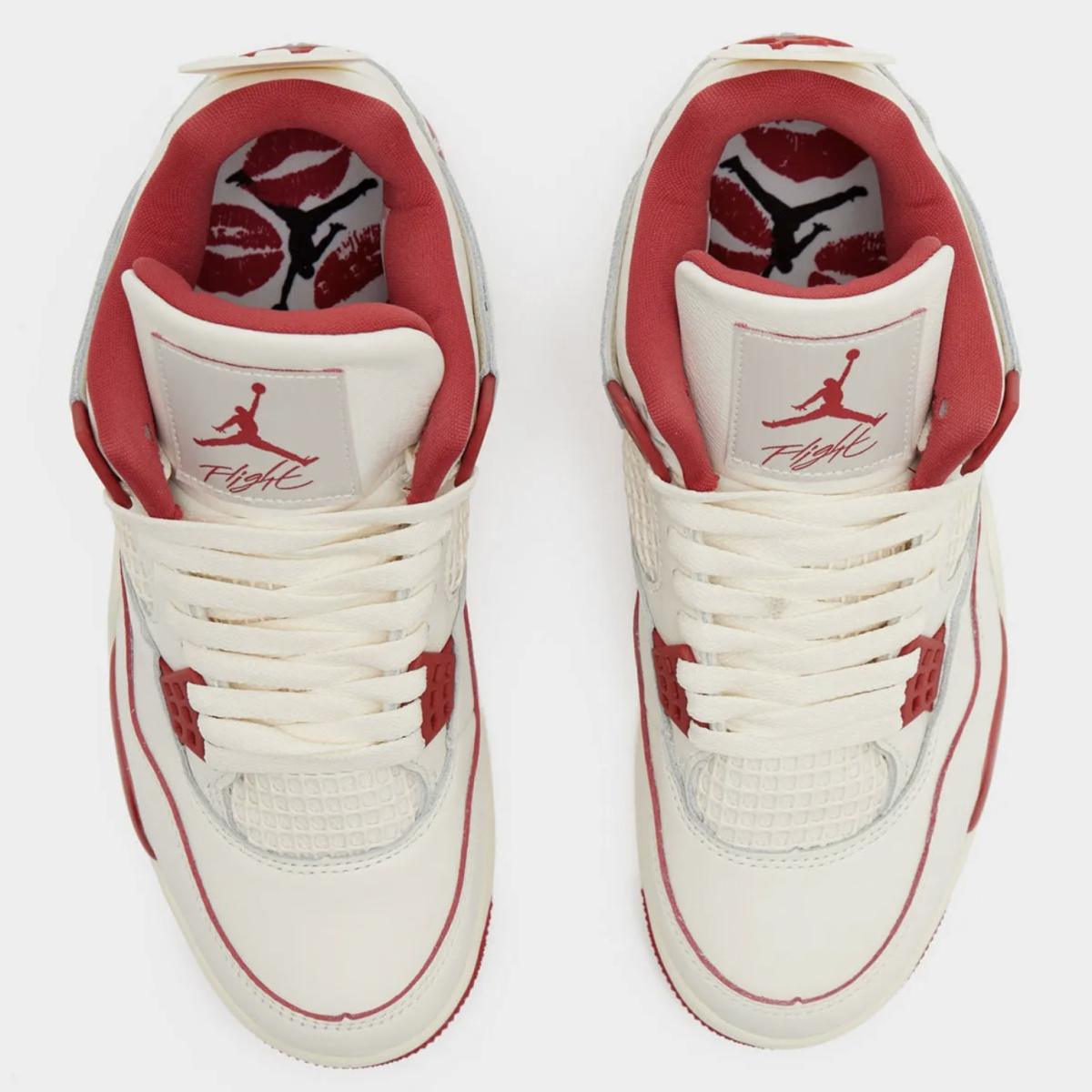 Air Jordan 4 “Valentine’s Day” — Le bisou