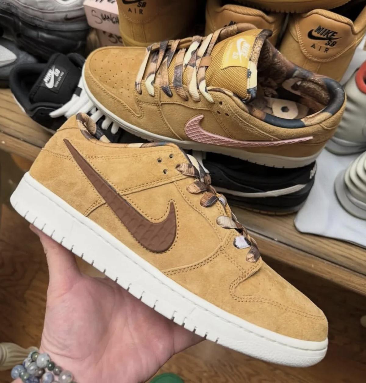 NOTE Manchester × Nike SB Dunk Low “Brew & Biscuits” — La culture skate britannique revisitée