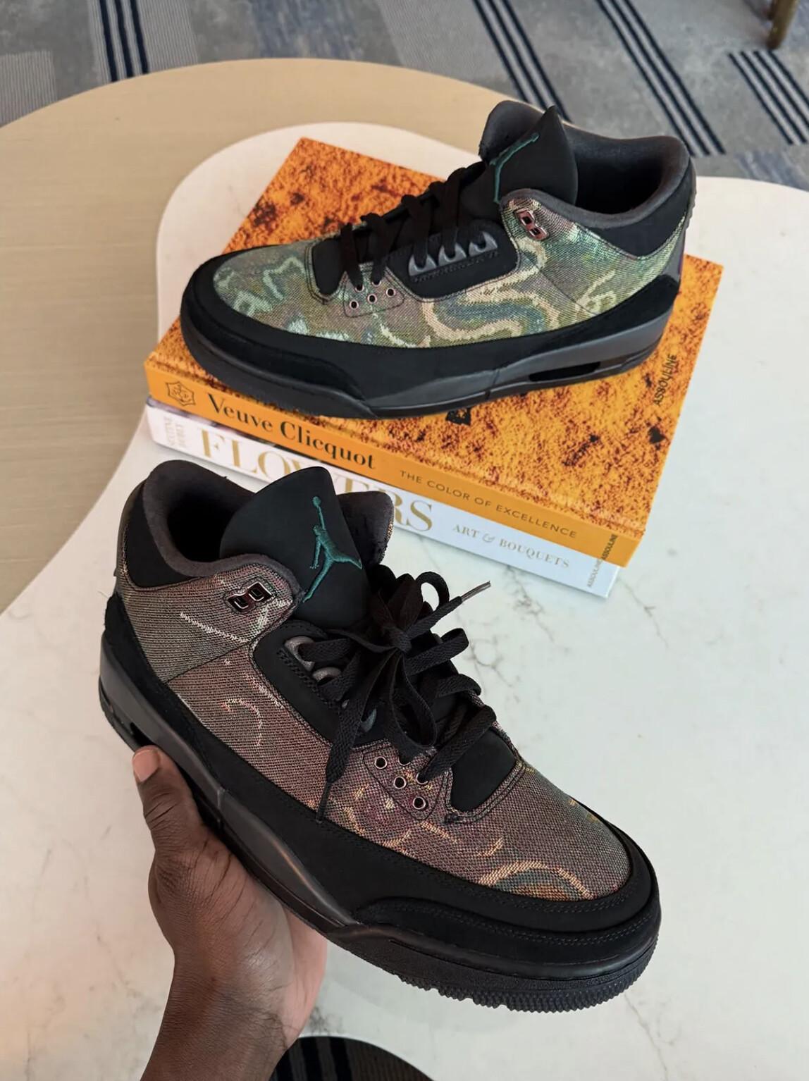 Air Jordan 3 “Graffiti” — Nigel Sylvester ultra-rare sample Air Jordan 3 “Graffiti” — Nigel Sylvester ultra-rare sample