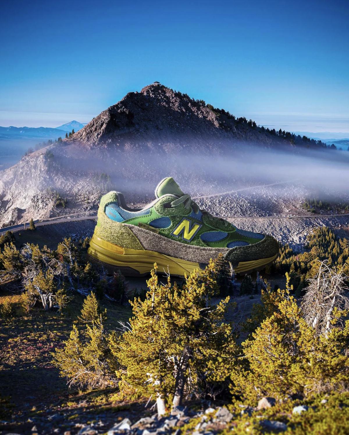 Salehe Bembury × New Balance 992 “Calm Be The Crater” — La nature relue par un des stylistes les plus influents