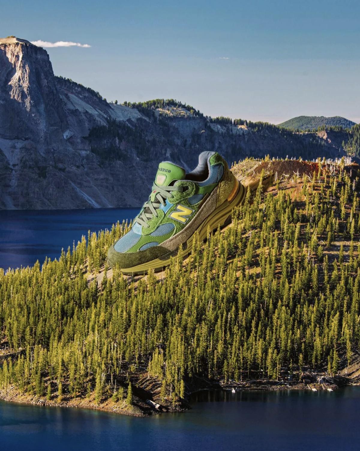 Salehe Bembury × New Balance 992 “Calm Be The Crater” — La nature relue par un des stylistes les plus influents